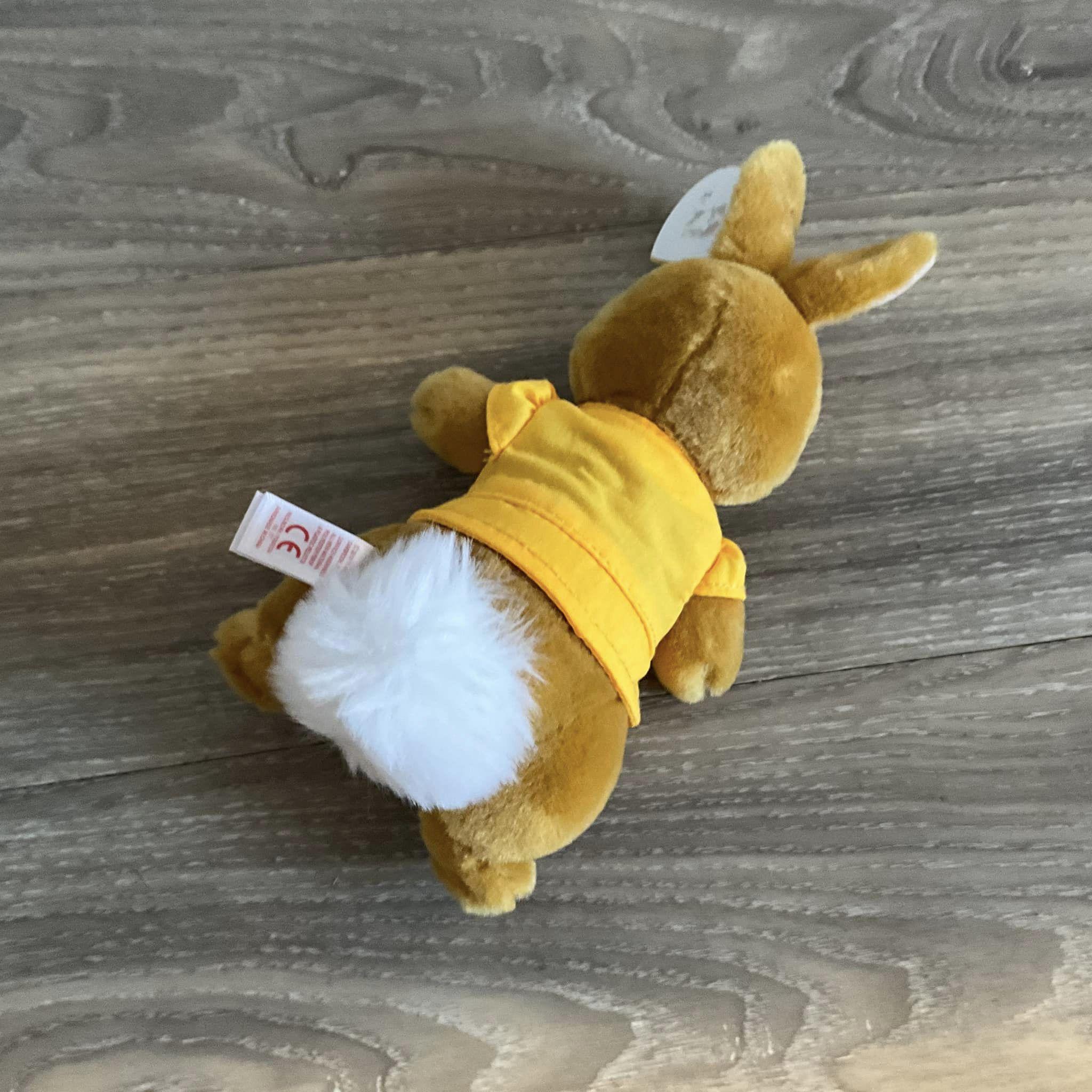 Ty Mopsy - Peluche Peter Rabbit Coniglio, Colore Giallo, 15 Cm, Morbido E Collezionabile