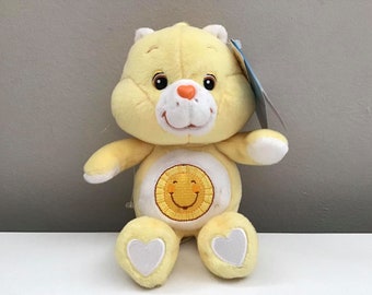 2002 Care Bears Funshine Bear Plush, 20th Anniversary Collectible