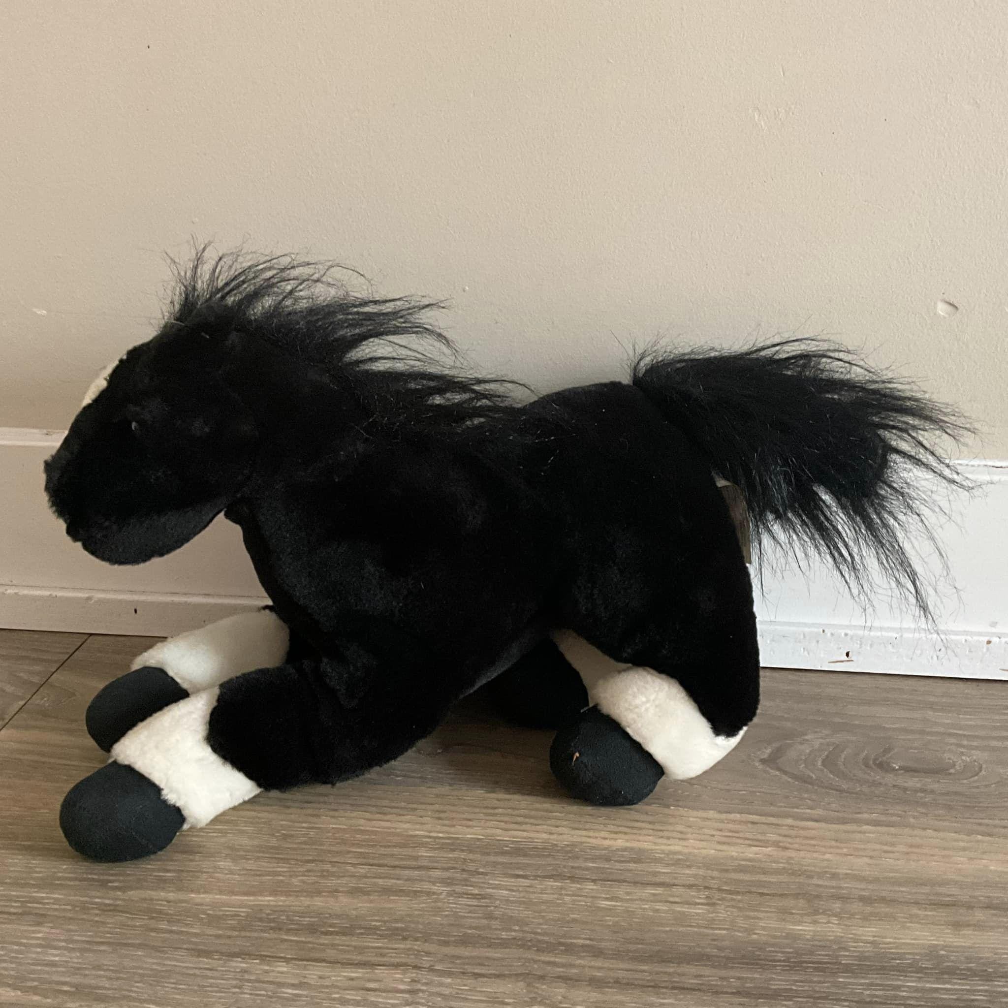 アニマルアレイ トイザらス 黒白馬 - Etsy 日本
