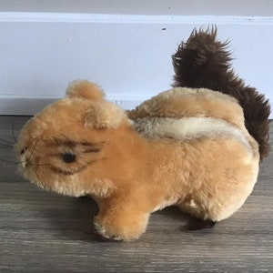 Dakin 1974 Chipmunk Stuffed Animal Plush Toy