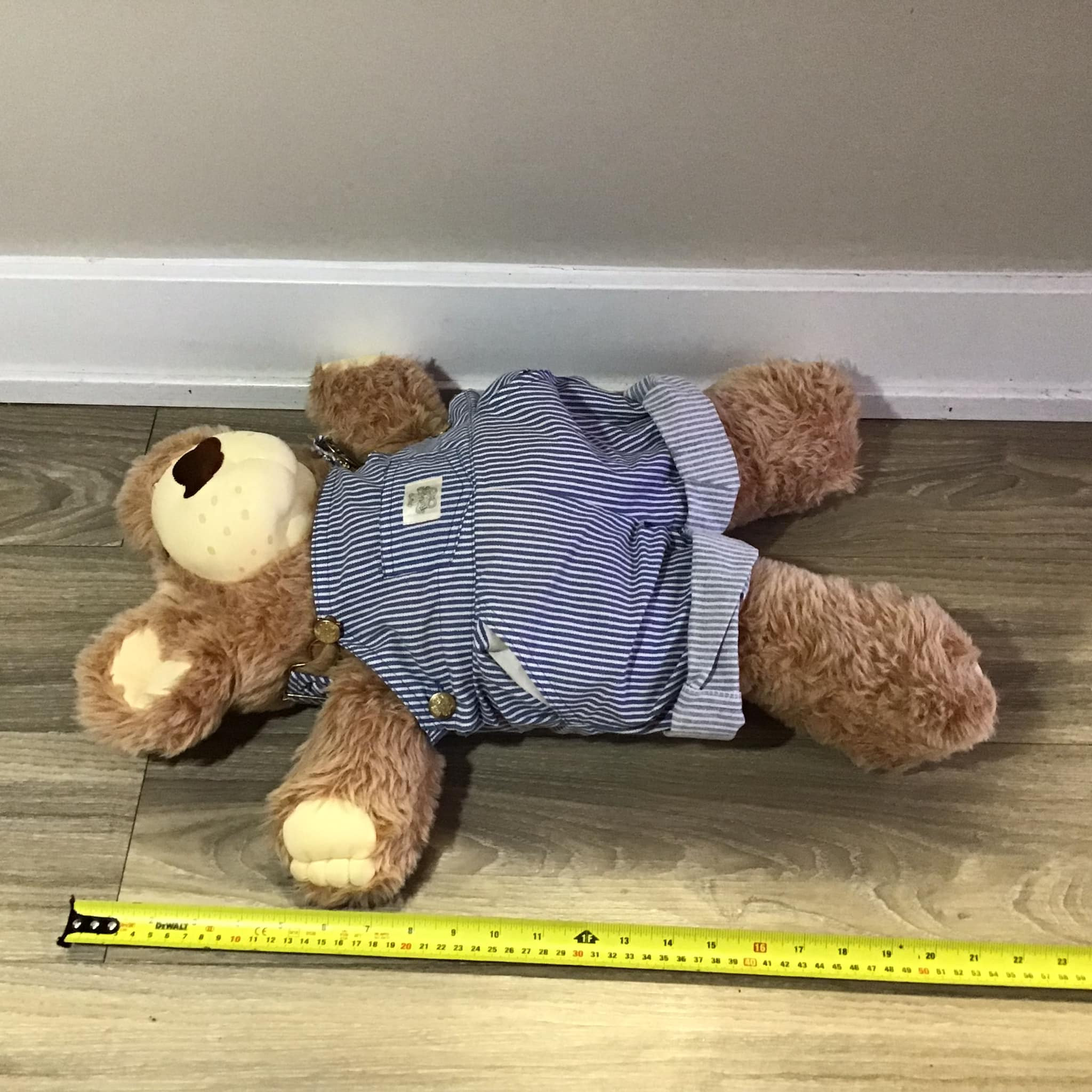 VTG 1984 Furskins Bear Dudley Plush Xavier Roberts Cabbage Patch