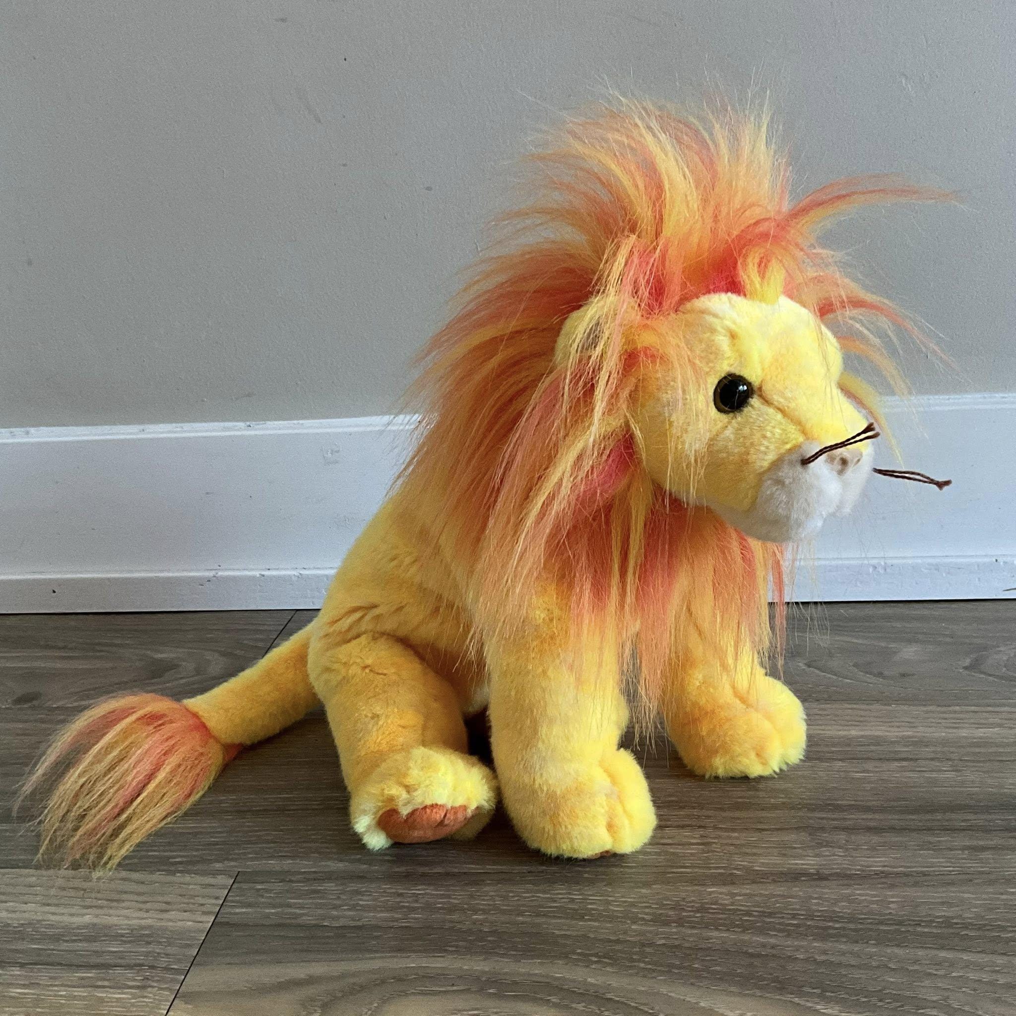 TY Beanie Original Buddy Bushy the Lion 12 Inches Long - Etsy