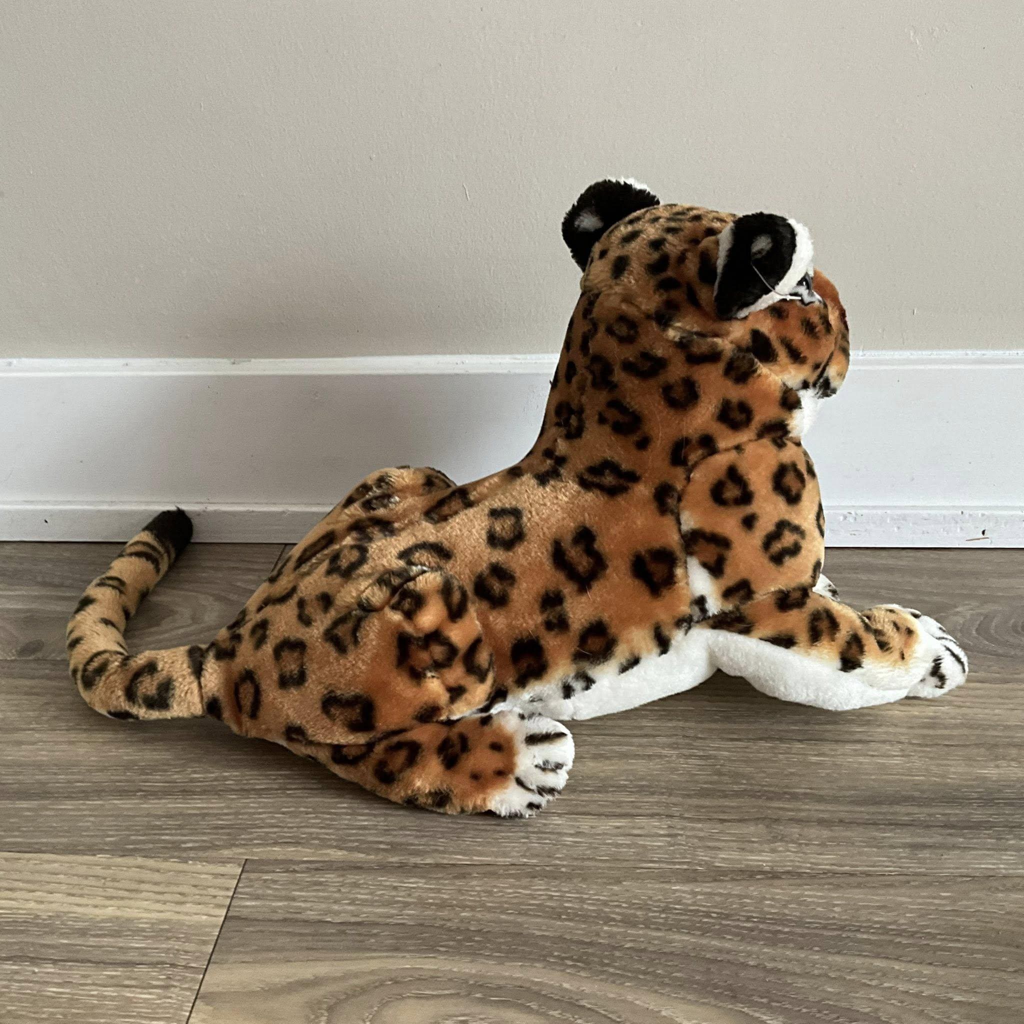 ヒョウのぬいぐるみ リアルなエキゾチックアニマルのぬいぐるみ - Etsy