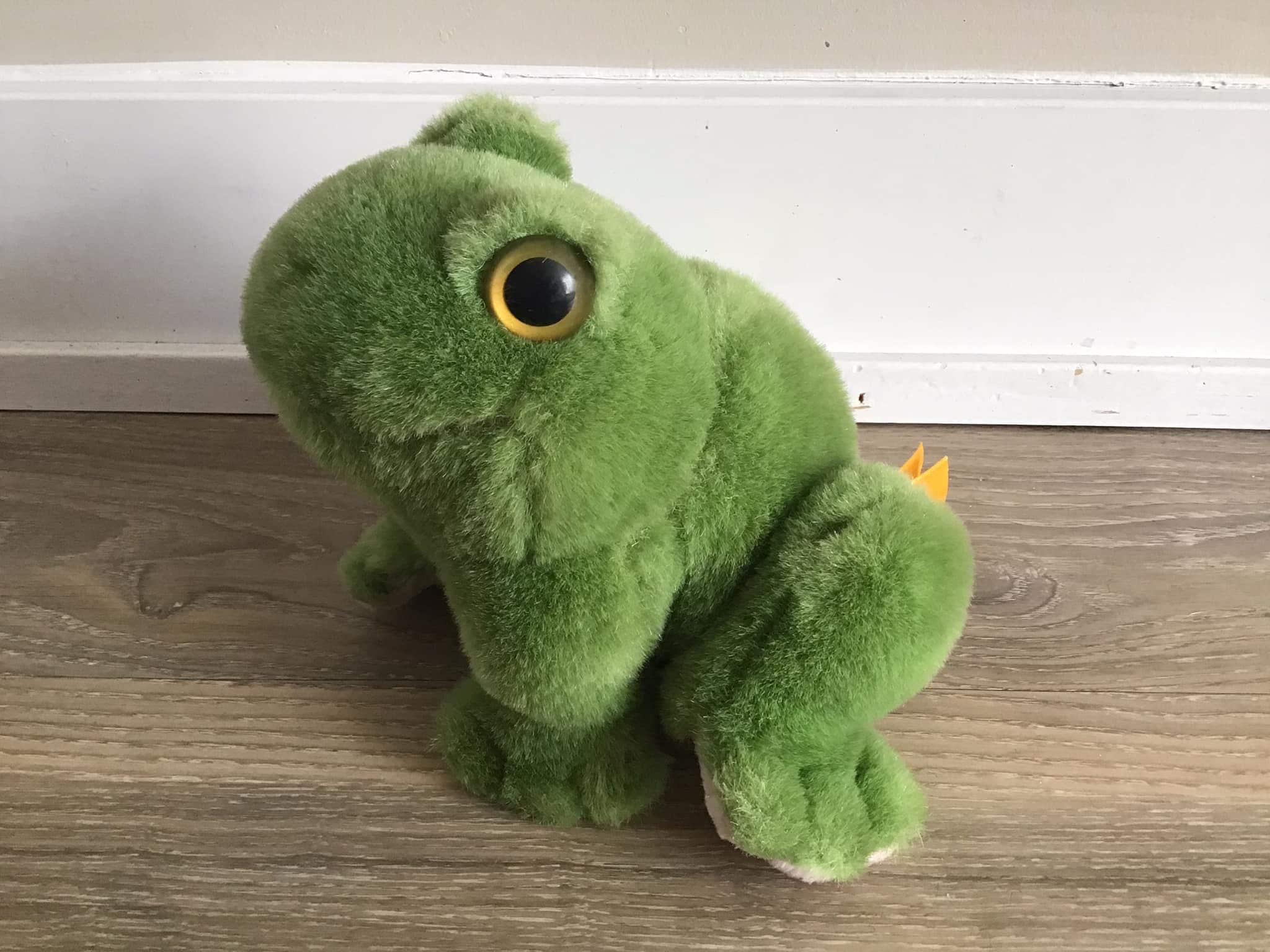 Vintage 1994 24k Polar Puff Bull Frog Plush Stuffed Animal - Etsy