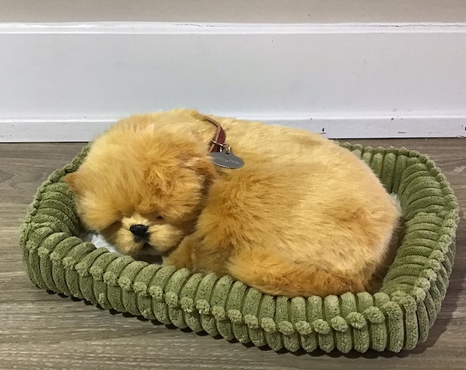 Perfect Petzzz Huggable Breathng Puppy Dog Pet Bed Chocolate Lab – Artoft-699099