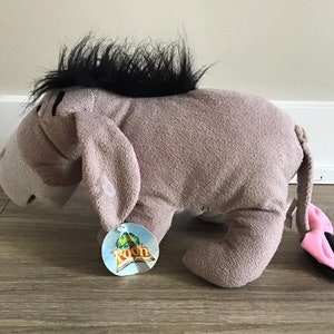 Disney Store The Book of Pooh Eeyore the Donkey Stuffed Animal Plush Toy 14&quot;