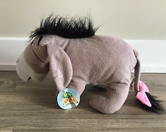 ディズニーストア プーさんの本 イーヨー ロバ ぬいぐるみ 14インチ
