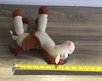 ディズニーパークス トイストーリー ブルズアイ ぬいぐるみ 曲げられる