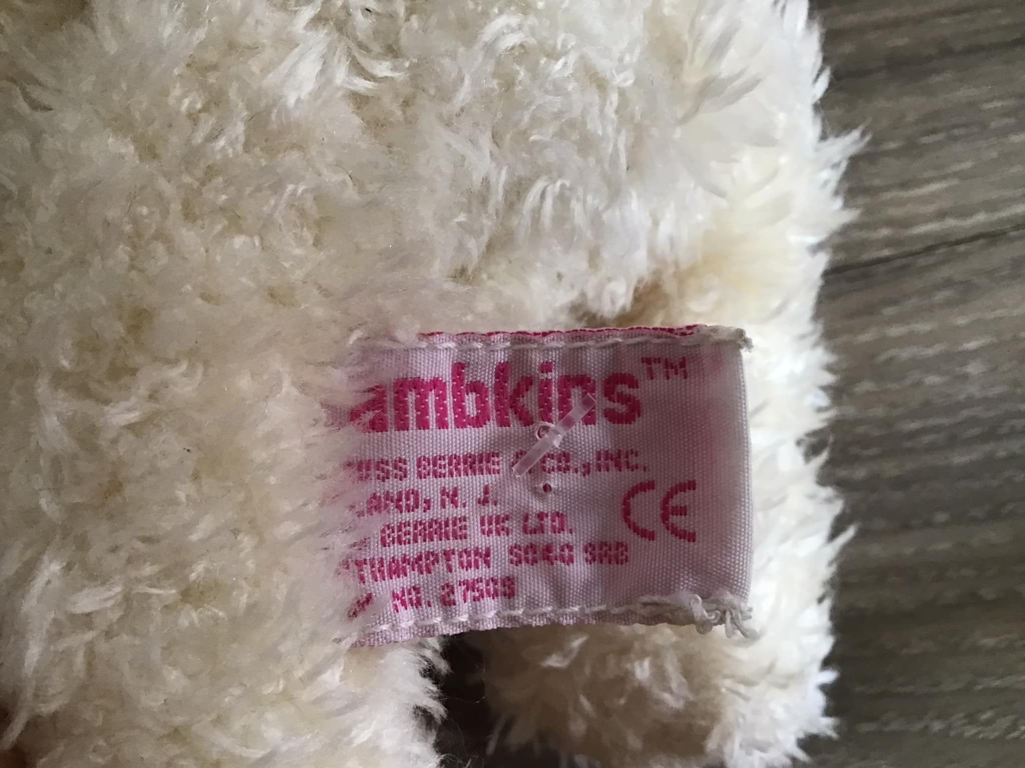 Russ Berrie & Company Amram's Lambkins Mother Sheep With Baby Lamb