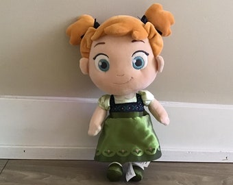 Disney Anna peuterpluche - Frozen pluche pop