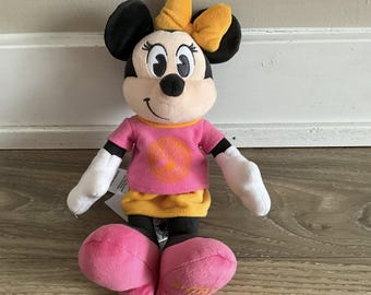 Disney Animal Kingdom Minnie Mouse 10” Plush Stuffed Animal