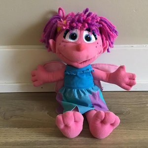 Sesame Street Abby Cadabby Plush Fairy Doll Stuffed Toy Hasbro image 2