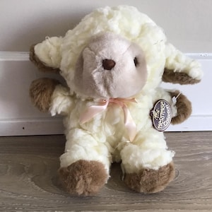 GanzBros The Heritage Collection Cute Baby Lamb Stuffed Animal Plush Toy 8.5"