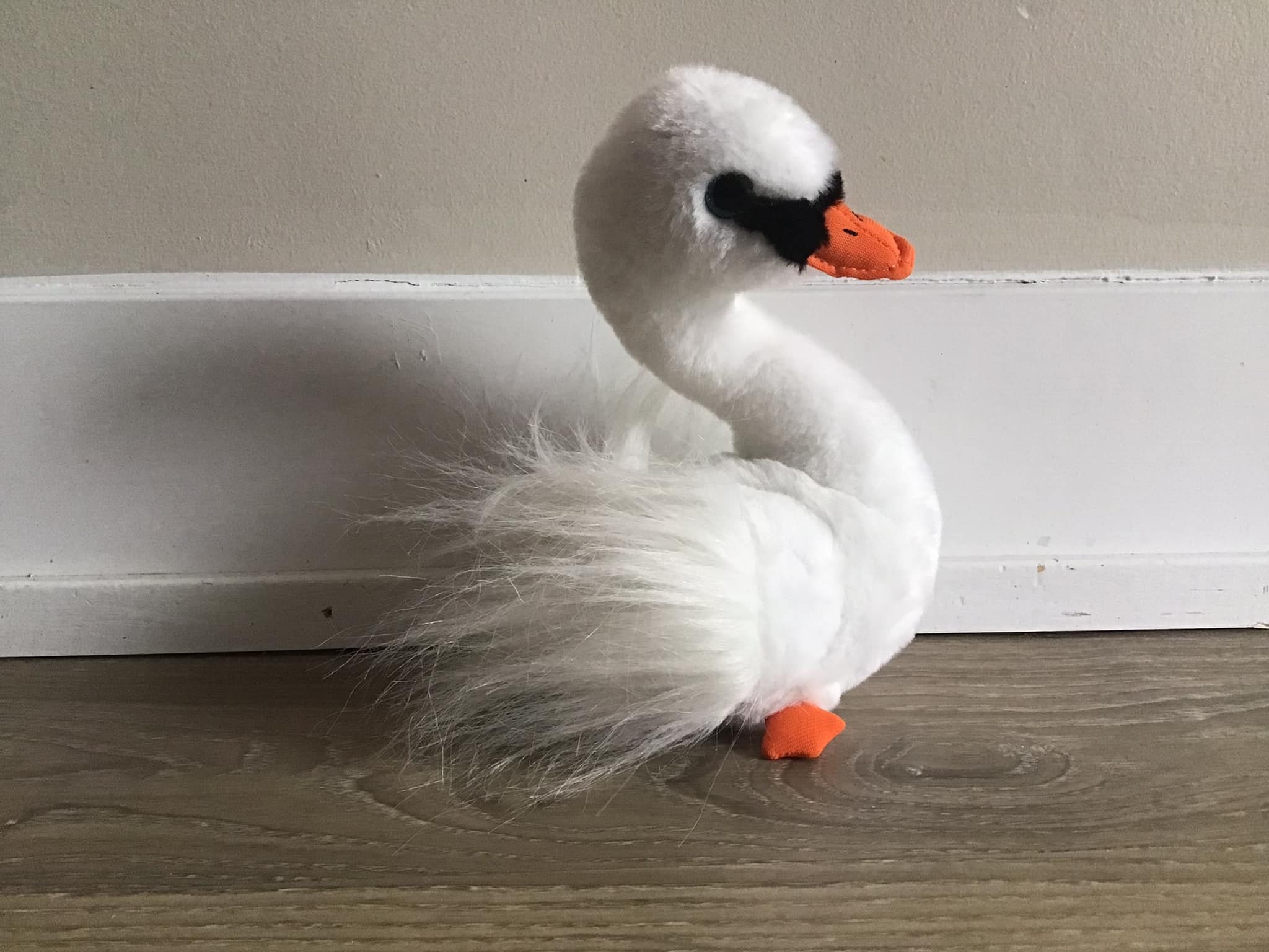 TY Beanie Babies Collection 7 GRACIE White Swan Plush Etsy UK