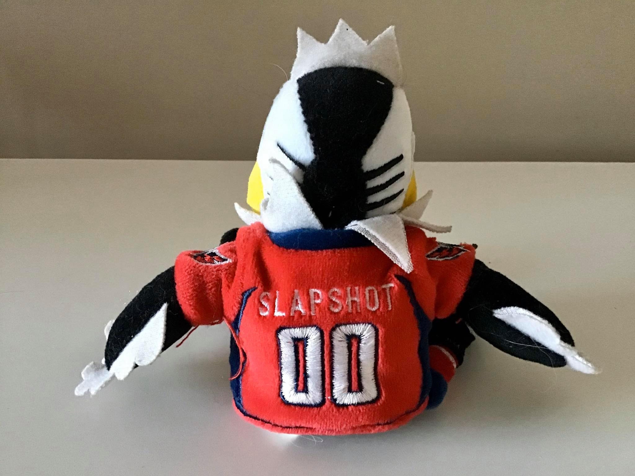 NHL FOREVER COLLECTIBLES Slapshot Red Jackets Plush 8 