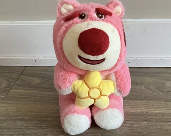 Pink Teddy Bear Stuffed Animal Plush Toy 8.5"