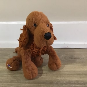Webkinz Ganz Irish Setter Brown Dog Plush Stuffed Animal