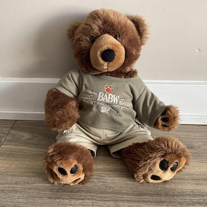 Build A Bear Bear Plush With BABW Shirt