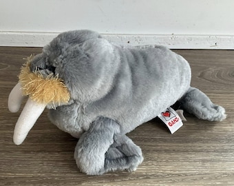 Ganz Webkinz Walrus Plush - Gray 9" Stuffed Animal