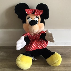 Disneyland Minnie Mouse Stuffed Animal Plush Toy 15"
