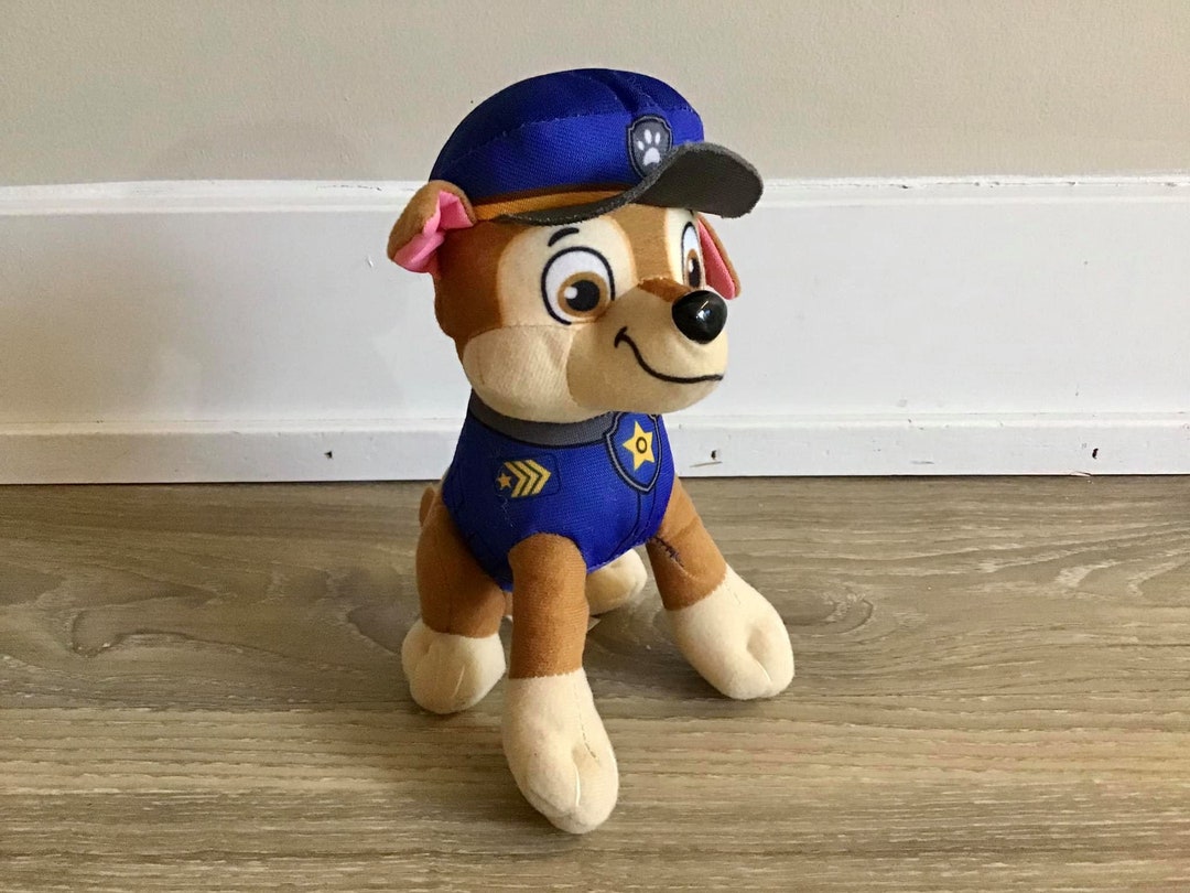 Paw patrol chase soft toy hotsell