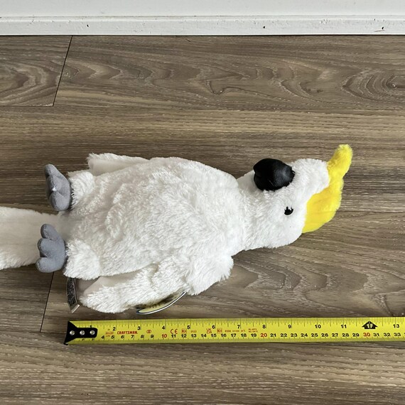 オーロラフロプシーズ ホワイトオウム ぬいぐるみ タグ付き 11インチ