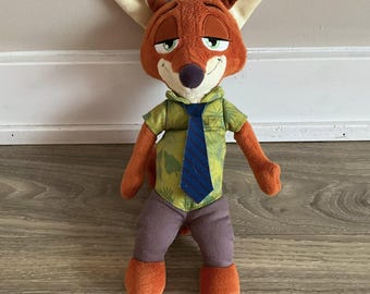 ディズニー ズートピア「ニック・ワイルド」フォックスぬいぐるみ 7