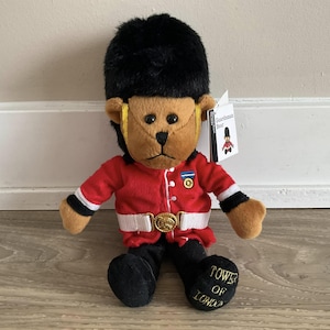 Tower of London Royal Guard Teddybär 11,5 Zoll mit Tags
