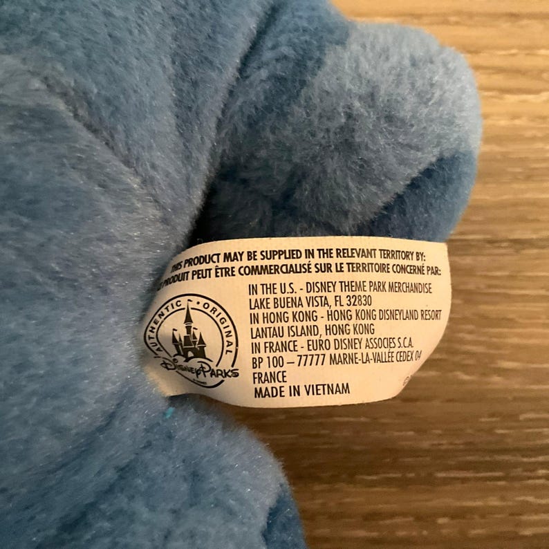 Disney Parks Alien Stitch Plush | 9" Six Limb Four Arm Stitch Stuffed Animal | Rare Lilo and Stitch Movie Toy Collector Gift image 3
