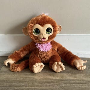 Hasbro Furreal Friends Piper My Baby Monkey Plush Toy (13&quot;)