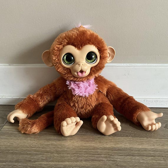 Hasbro Furreal Friends Piper My Baby Monkey Plush Toy (13