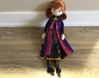 Disney Frozen 2 Anna Kids Soft Plush Cuddle Doll