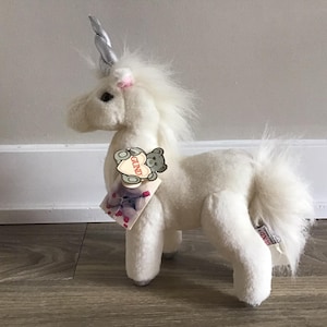 Gund Moonbeam the White Einhorn Kuscheltier Plüschtier 20cm