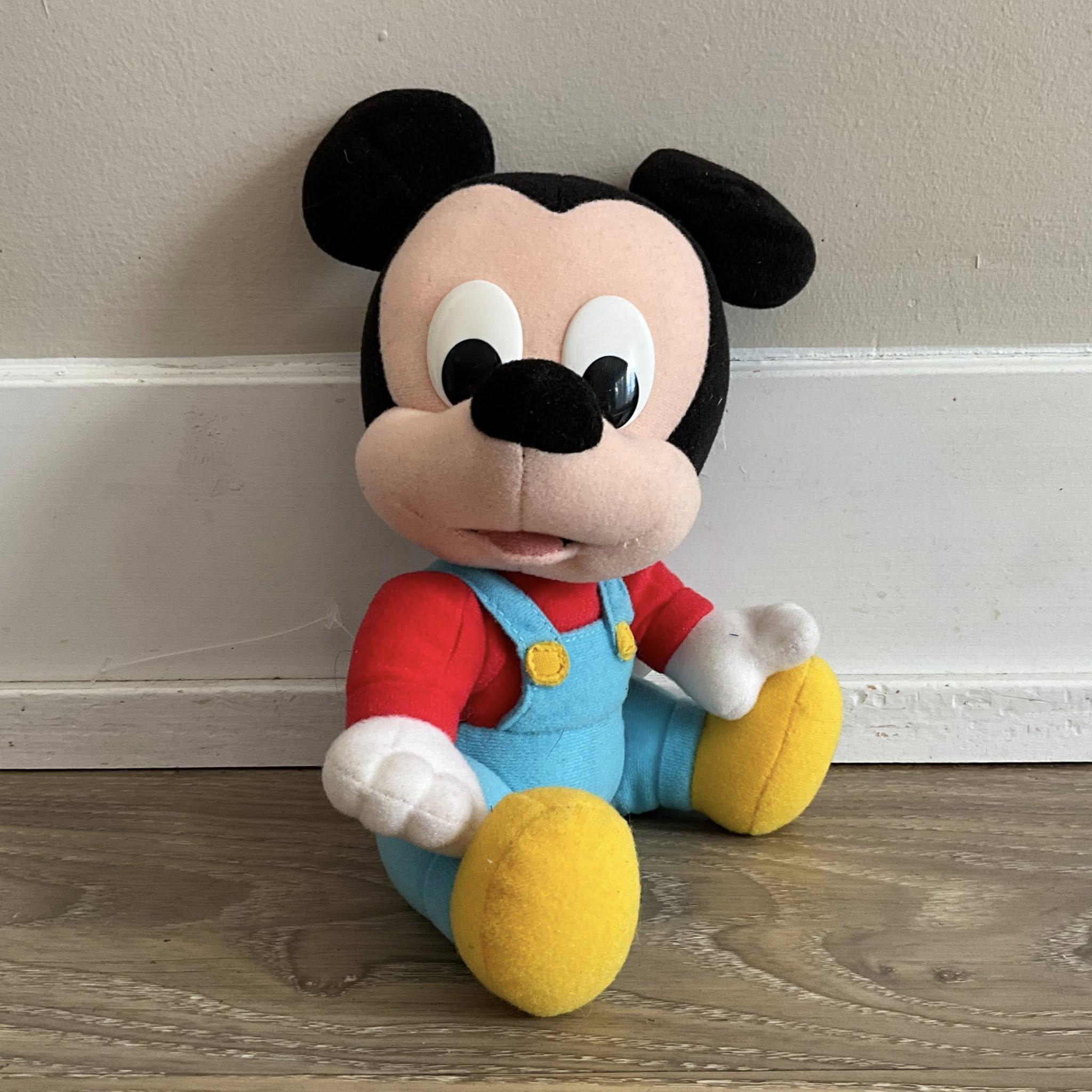 ディズニーベビー ミッキーマウス レトロぬいぐるみ ヴィンテージ マテル ディズニー ベビー ミッキーマウス ぬいぐるみ 8
