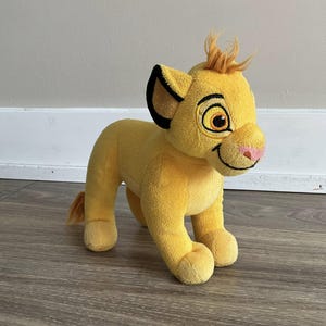 Disney Simba Cute King Lion Plush Toys Simba Soft Stuffed Animal Cartoon Model doll