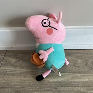 Figura de acción de peluche de Peppa Pig, personaje de dibujos animados y TV