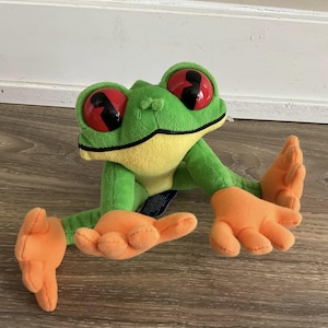 Frog Plush Stuffed Animal Aquarium Underwater Dining Adventure