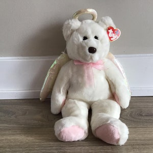 Ty 1999 Beanie Buddies Halo de teddybeer knuffeldier knuffel 14"