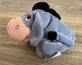 Disney EEYORE 5" Baby Rattle Plush Pooh
