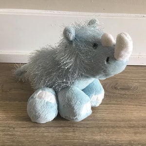 Ganz Webkinz Rhino Plush Stuffed Animal Toy