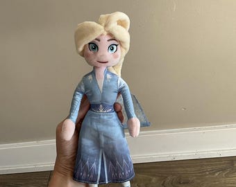 Elsa PRINCESS FROZEN Plush Doll