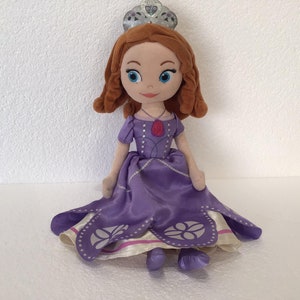 sofia the first soft doll