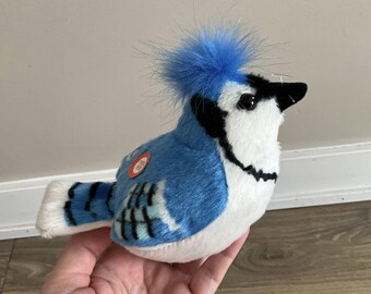 ワイルドリパブリック ブルージェイバード 5インチ ぬいぐるみ 鳥の
