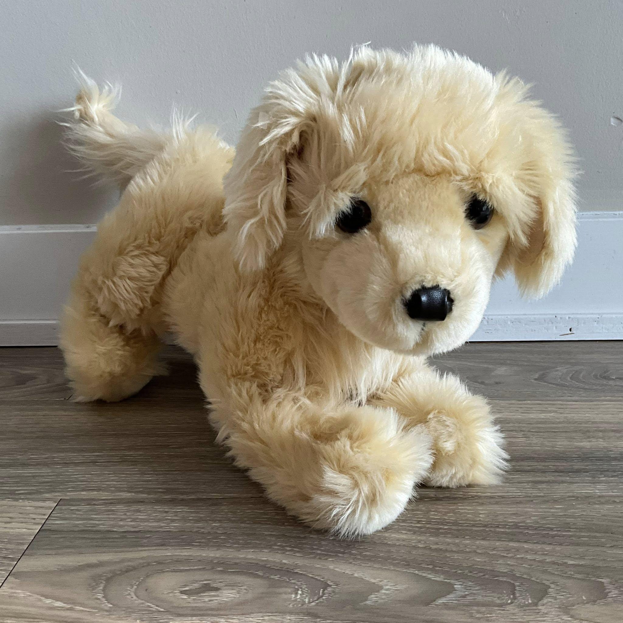 新商品 Golden Puppy FAOシュワルツNY購入品 FAO Golden Retriever Puppy Dog Plush Stuffed Toy 15'' - Etsy