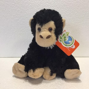 Wild Republic Monkey Plush Baby Stuffed Chimp 8 inches