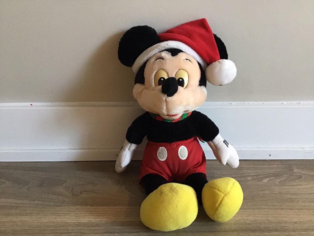 ★Dinsey★音楽動作ありクリスマス人形・ミッキーマウス／ヴィンテージ★ il_1080xN.3898107876_fotm.jpg