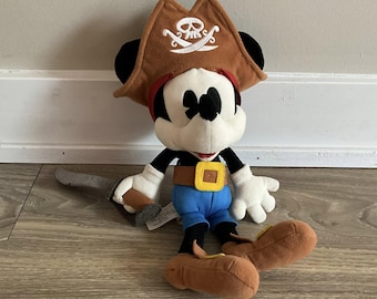 Disney Mickey Mouse Pirates of the Caribbean 10" Plush