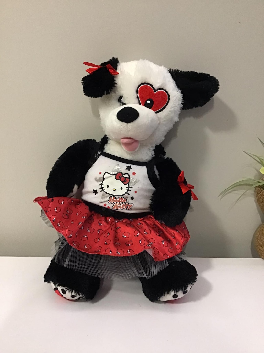 Build A Bear Plush Teddy Bear With Hello Kitty Dress -  Finland