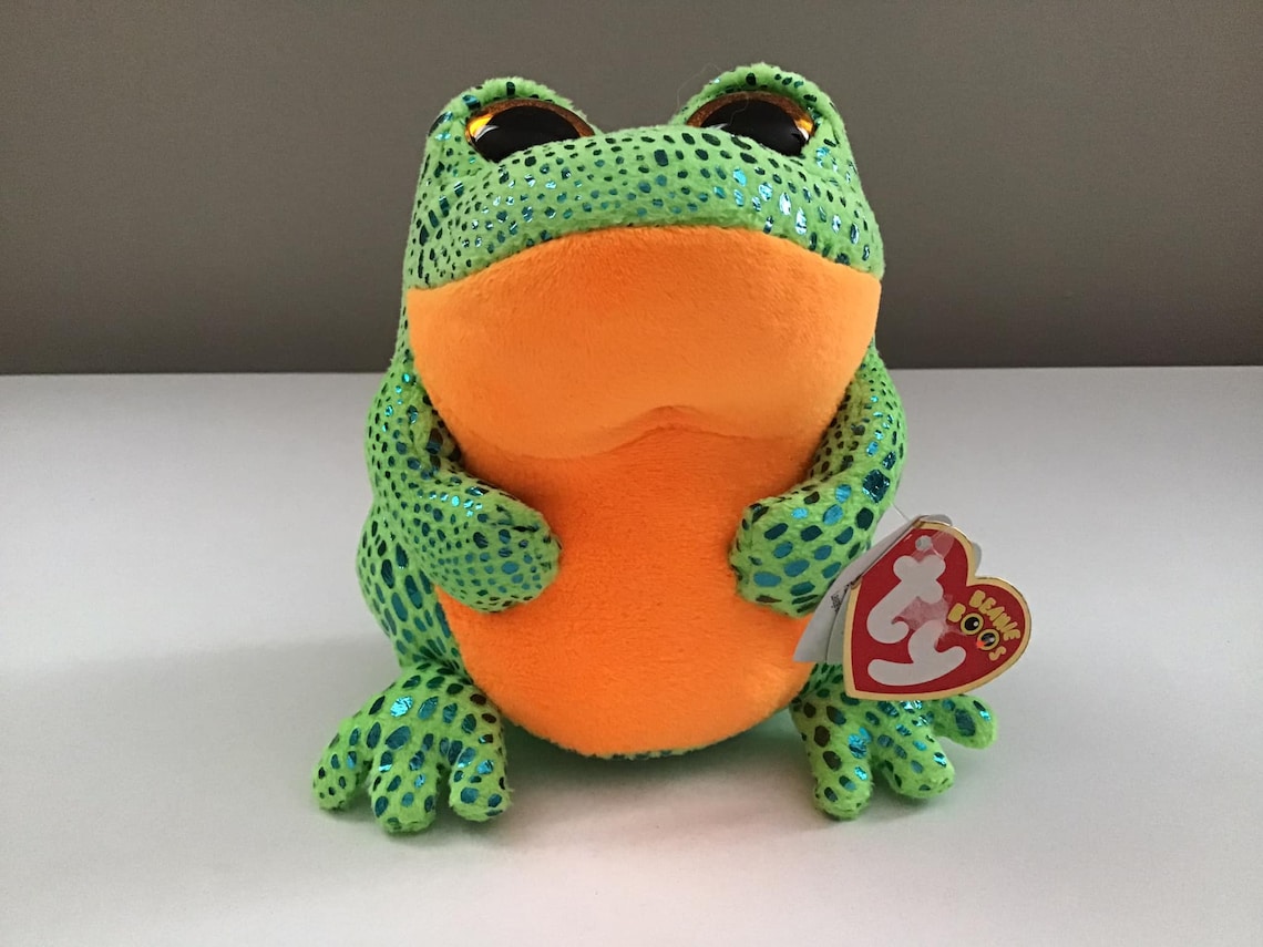 speckles the frog beanie boo