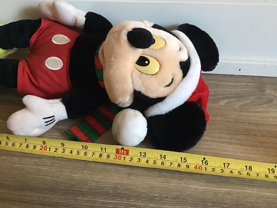 8 Pouces Disney Mickey Mouse Peluche de Noel - France